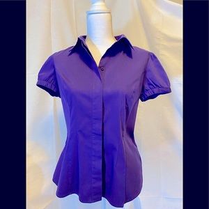 Worthington Stretch short Sleeve Button Up…